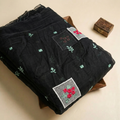 Semi Aplic Mulchanderi (Black)
