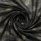 Georgette Black Gold