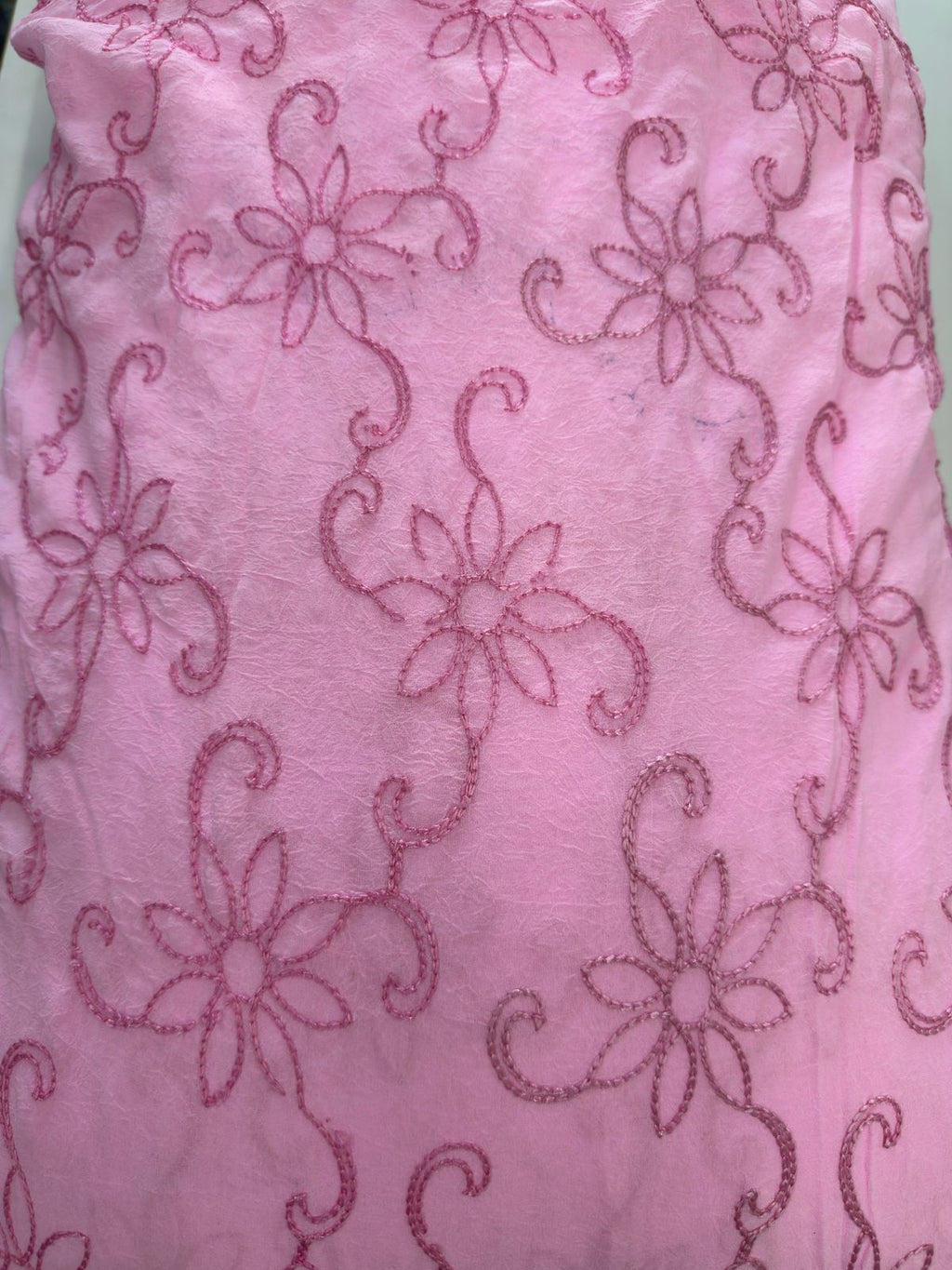 Georgette Thread Work