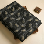 Georgette Black Gold