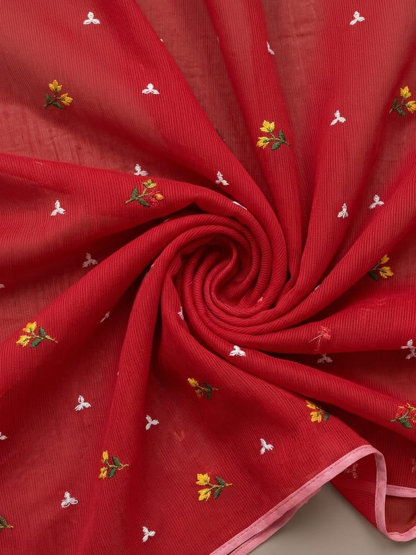Malai Chanderi Embroidery
